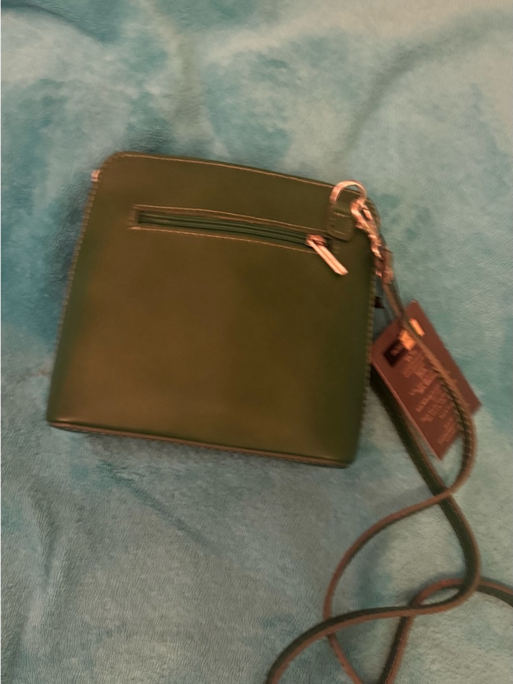 Primo Sacchi Green Crossbody Wristlet Bag - Wome